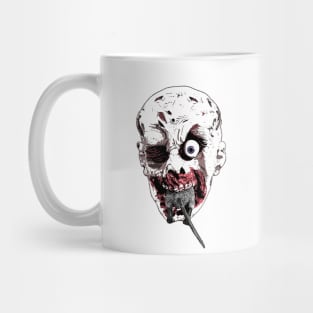 Zombie eating, zombie apocalypse virus outbreak Mug